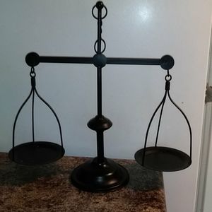 Balance scale home decor
